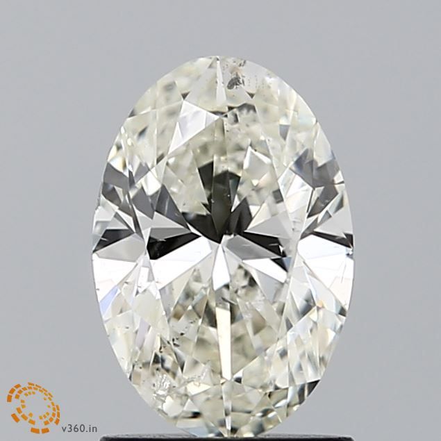 Diamond Natural 1,5Ct L-SI2 Oval - GIA7461915068