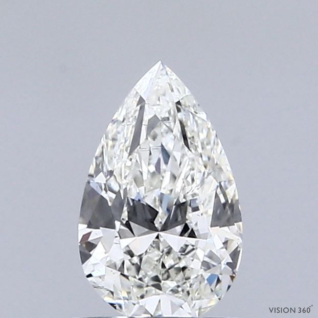 Diamond Natural 0,71Ct J-SI1 Pear - GIA7541959432