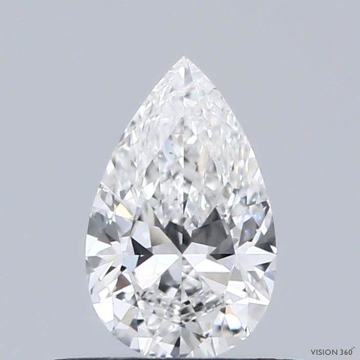 Diamond Natural 0,5Ct F-SI2 Pear - HRD260000039778