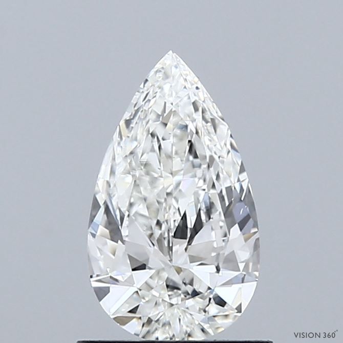 Diamond Natural 0,8Ct H-VS2 Pear - GIA6542660372