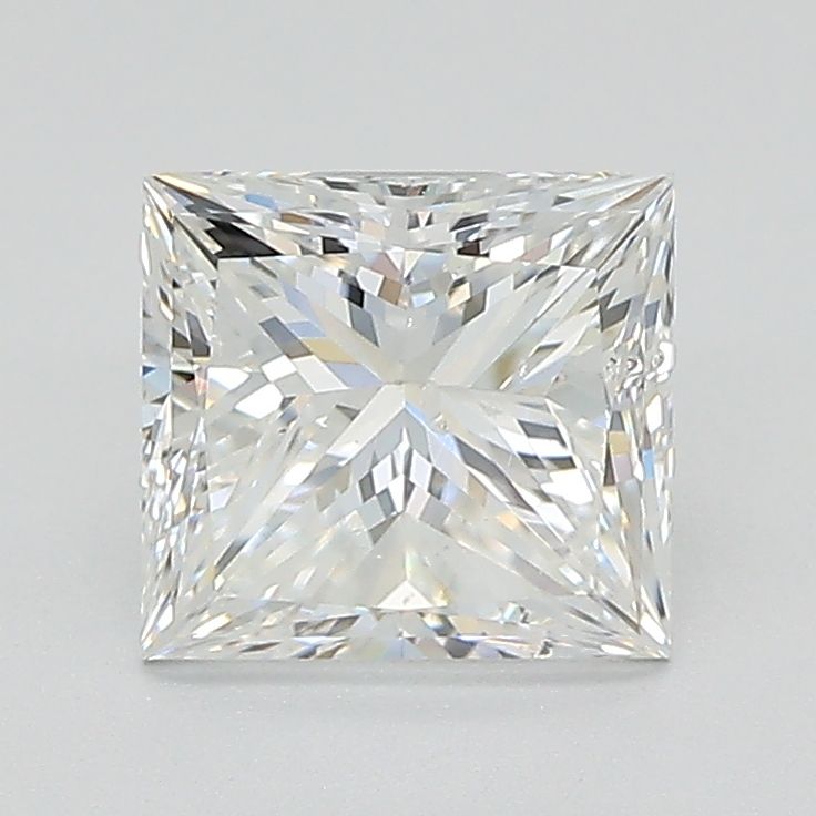 Diamond Natural 1,6Ct F-SI2 Princess - GIA6405104247