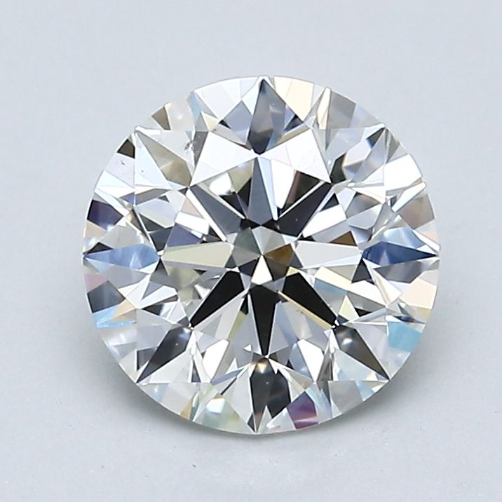 Diamond Natural 1,7Ct G-SI1 Round - GIA6541556558