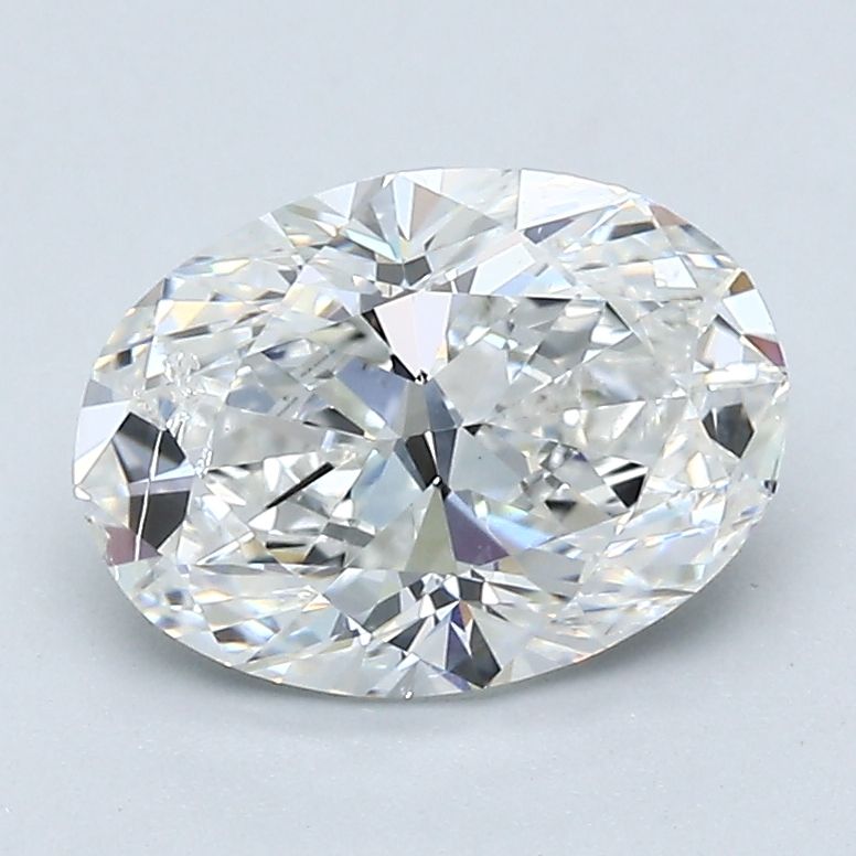 Diamond Natural 1,81Ct F-SI2 Oval - GIA1545895499