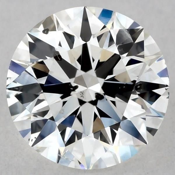Diamond Natural 0,71Ct F-SI2 Round - GIA6362750724