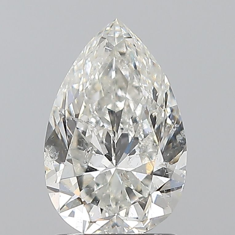 Diamond Natural 1,7Ct I-SI2 Pear - GIA6551098410