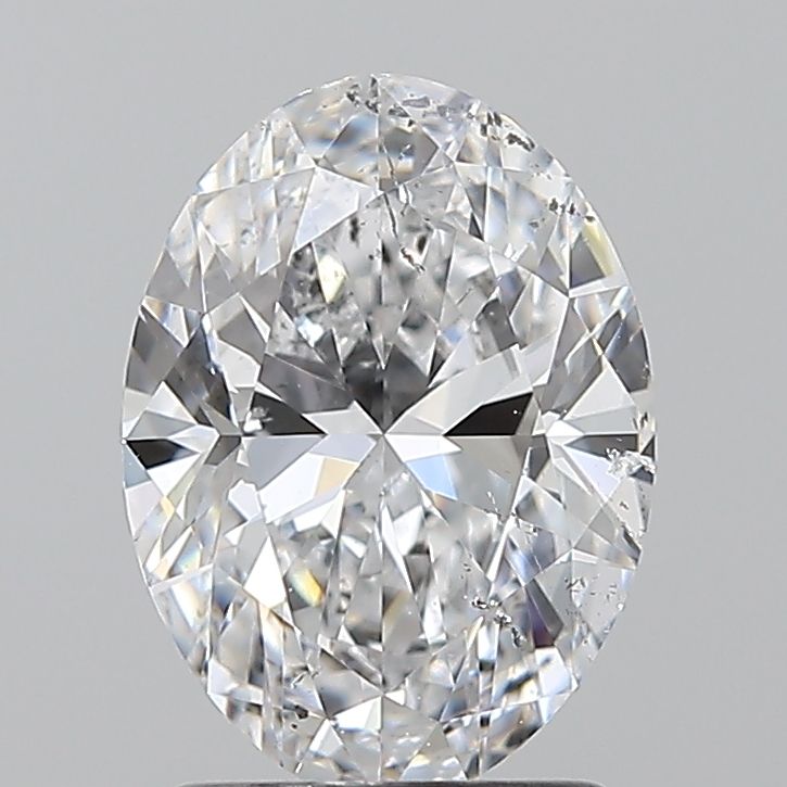 Diamond Natural 1,7Ct D-SI2 Oval - GIA1547339418