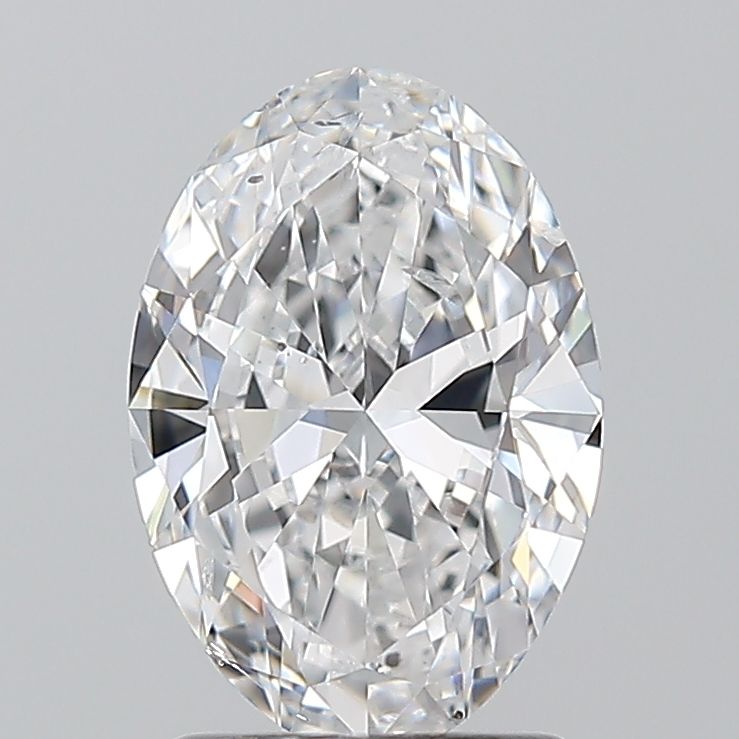 Diamond Natural 1,5Ct D-SI2 Oval - GIA2544908292