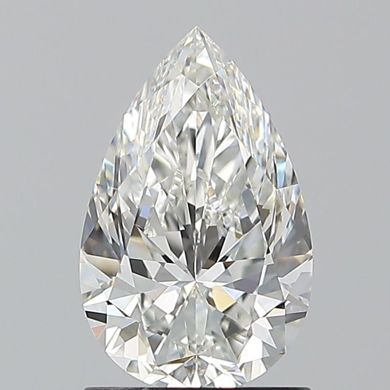 Diamond Natural 1,3Ct G-VVS2 Pear - GIA7558023349
