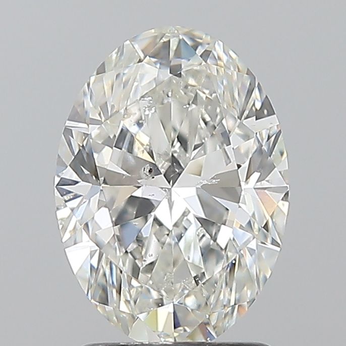 Diamond Natural 1,5Ct G-SI2 Oval - GIA1545996191