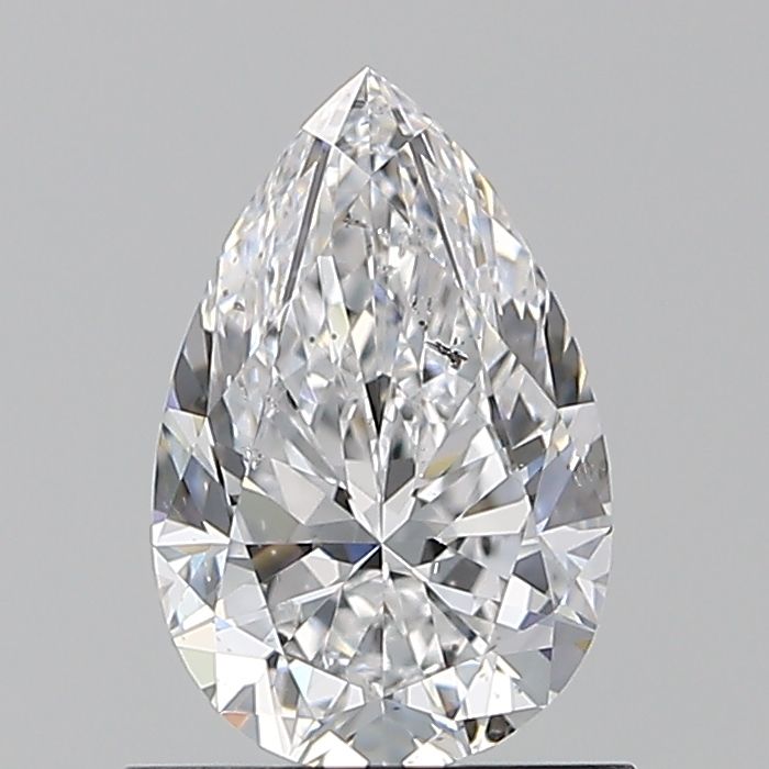 Diamond Natural 0,9Ct D-SI2 Pear - GIA2537227514