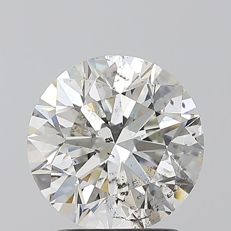 Diamond Natural 2Ct H-SI2 Round - HRD250000206348