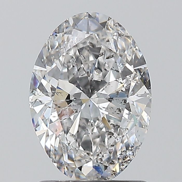 Diamond Natural 1,3Ct D-SI2 Oval - HRD250000224866