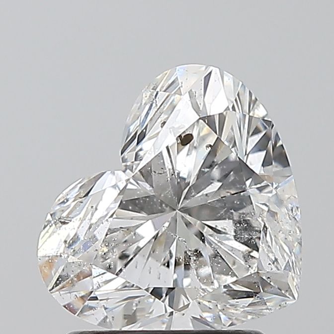 Diamond Natural 1,71Ct E-SI2 Heart - HRD250000132997