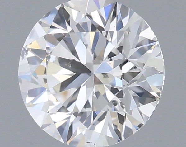 Diamond Natural 0,6Ct D-SI2 Round - GIA6412600837