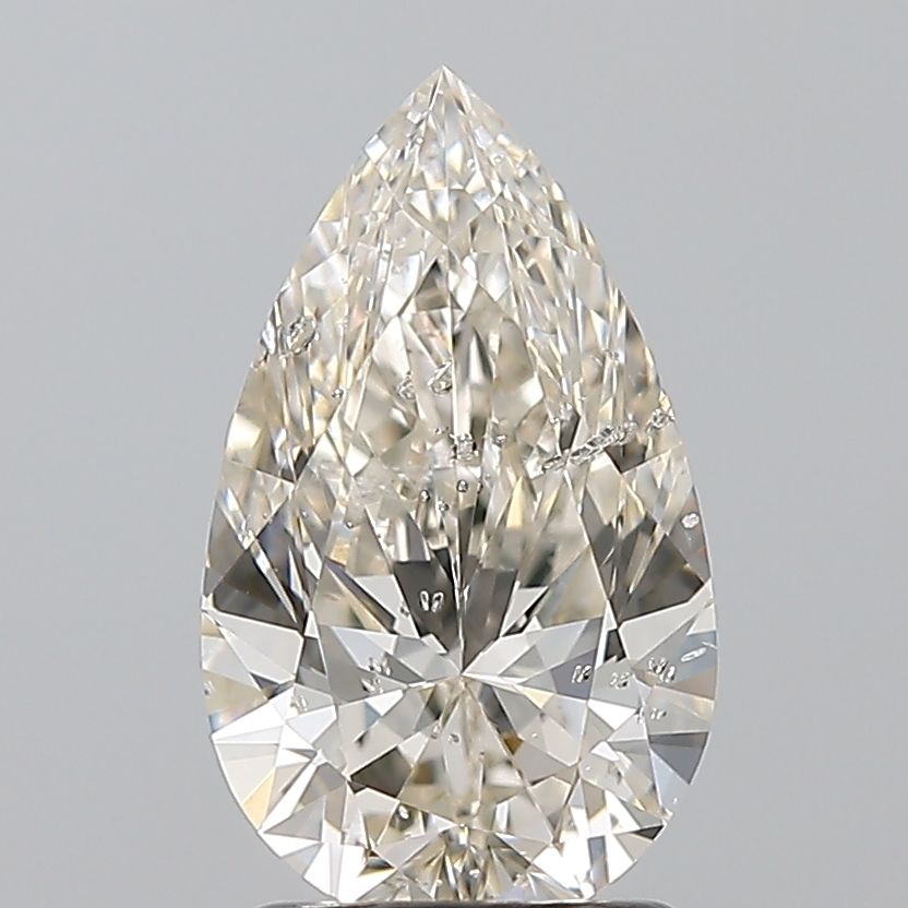 Diamond Natural 1,7Ct J-SI2 Pear - HRD260000039496