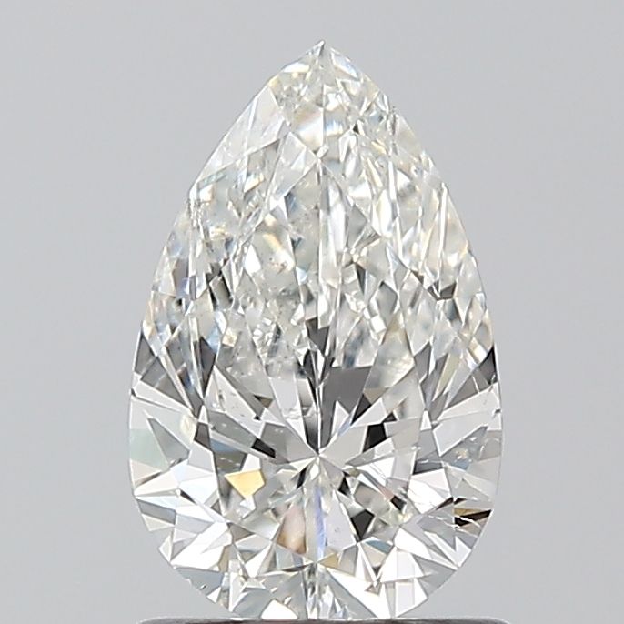 Diamond Natural 1Ct H-SI2 Pear - GIA6531629370