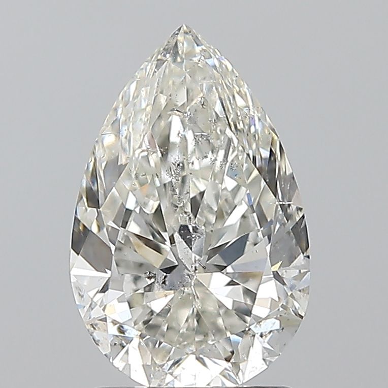 Diamond Natural 1,7Ct G-SI2 Pear - HRD250000248065