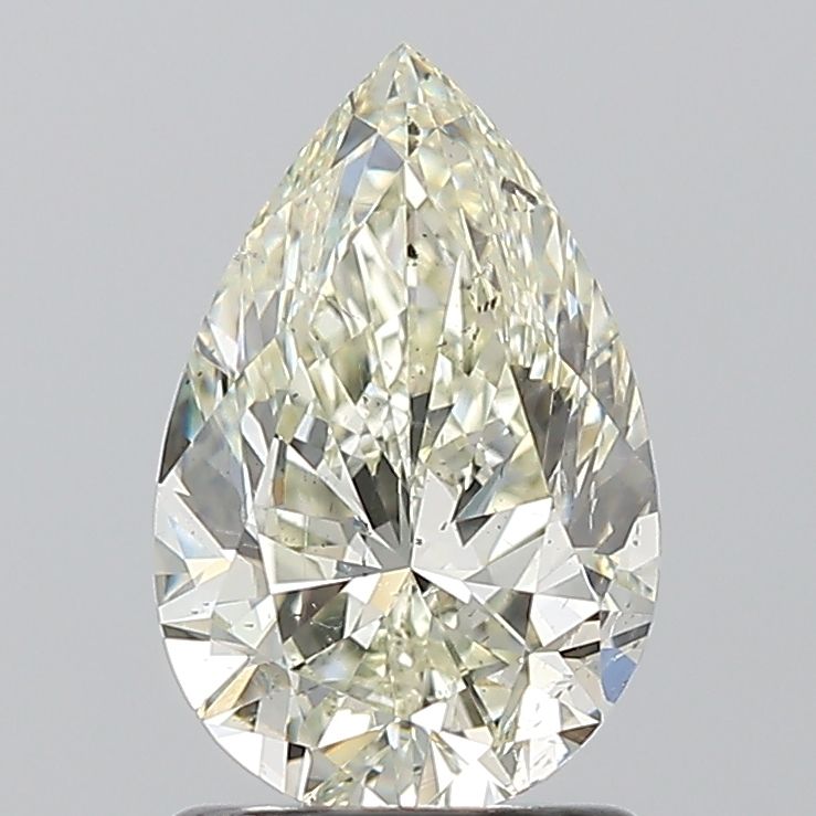 Diamond Natural 1,4Ct K-SI1 Pear - HRD250000236042