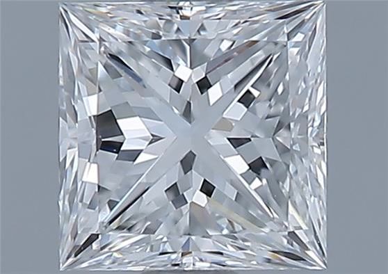 Diamond Natural 0,9Ct E-VVS2 Princess - GIA7458936717