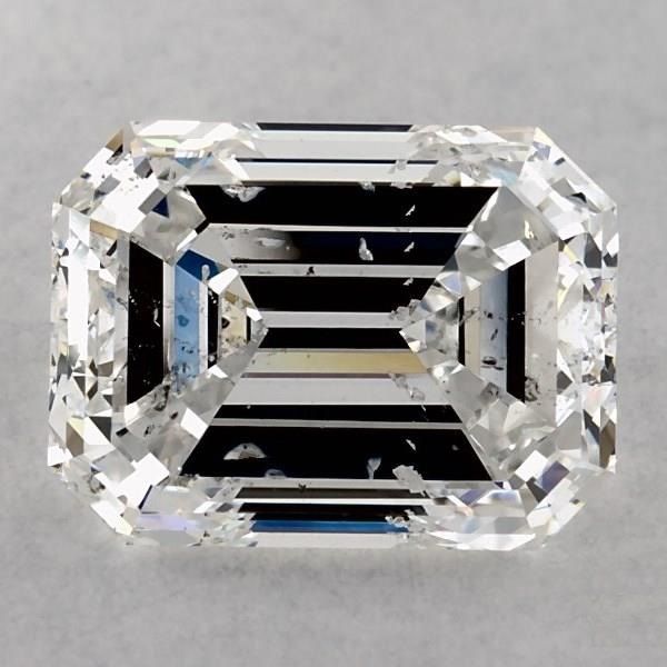 Diamond Natural 2Ct F-SI2 Emerald - GIA5393378700