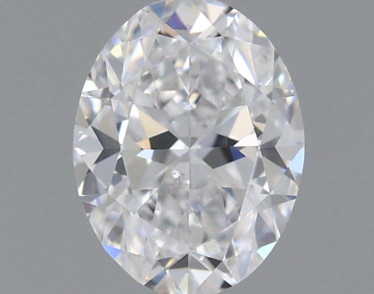Diamond Natural 0,5Ct D-SI1 Oval - GIA7528915740