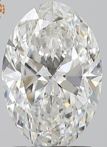 Diamond Natural 1,7Ct G-SI1 Oval - GIA7546094847