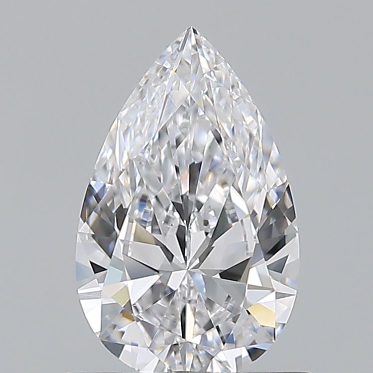 Diamond Natural 0,8Ct D-IF Pear - GIA7543308761