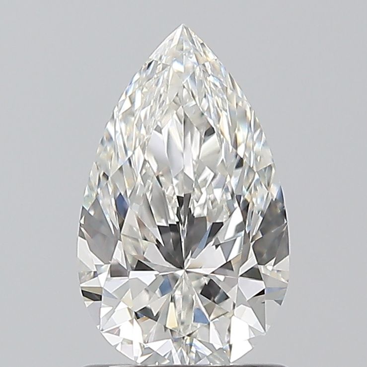 Diamond Natural 1,06Ct H-VVS2 Pear - GIA1543317010