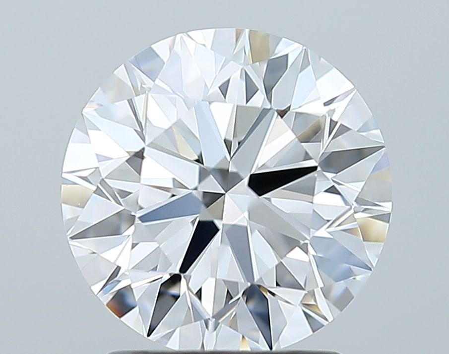 Diamond Natural 2Ct D-VVS1 Round - GIA7551052215