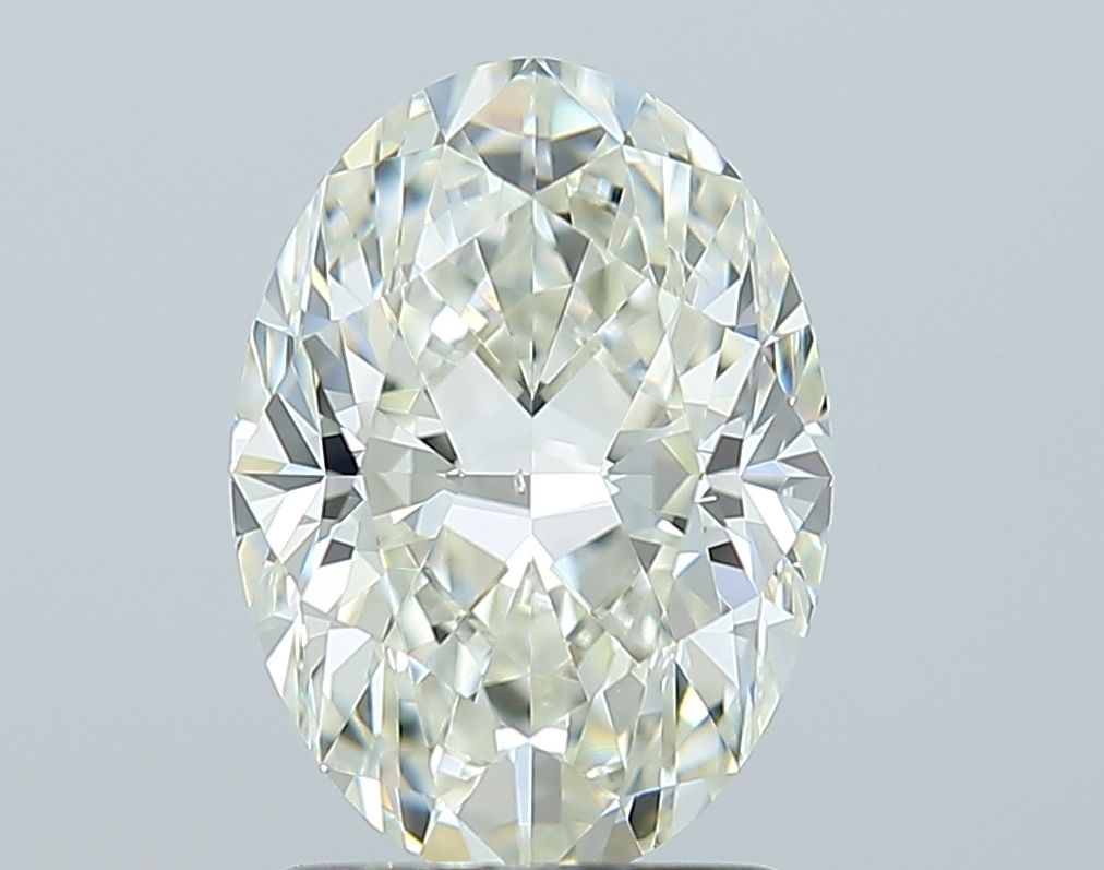 Diamond Natural 1,7Ct K-SI1 Oval - GIA2557050150