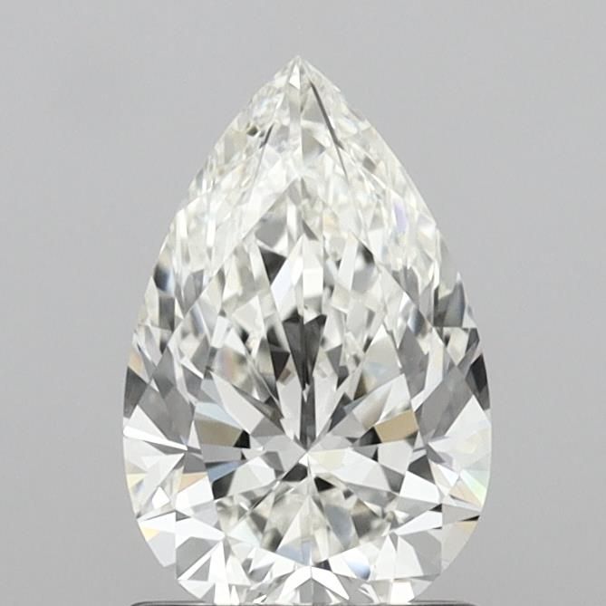 Diamond Natural 1,03Ct H-IF Pear - HRD260000045811