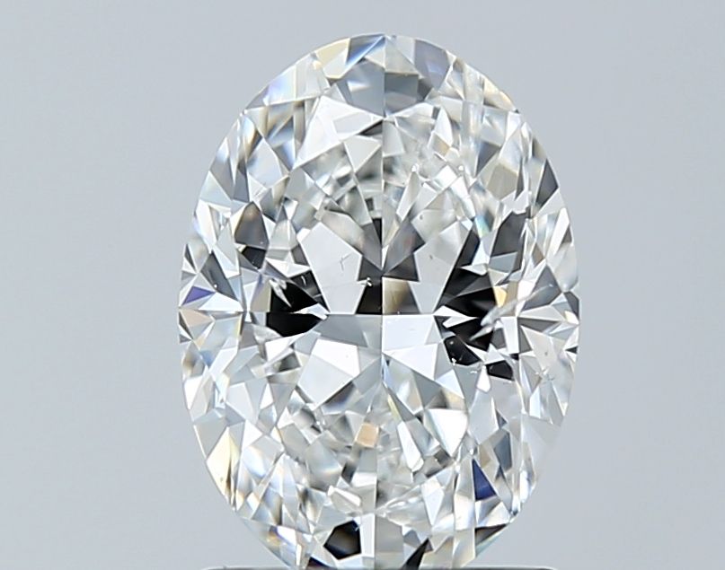 Diamond Natural 1,5Ct F-SI2 Oval - GIA6542568711