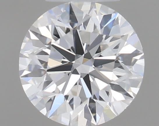 Diamond Natural 0,35Ct D-VVS1 Round - GIA6482453660
