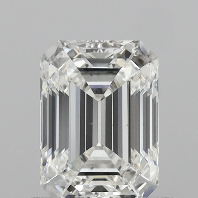 Diamond Natural 0,81Ct H-SI1 Emerald - GIA6532987268