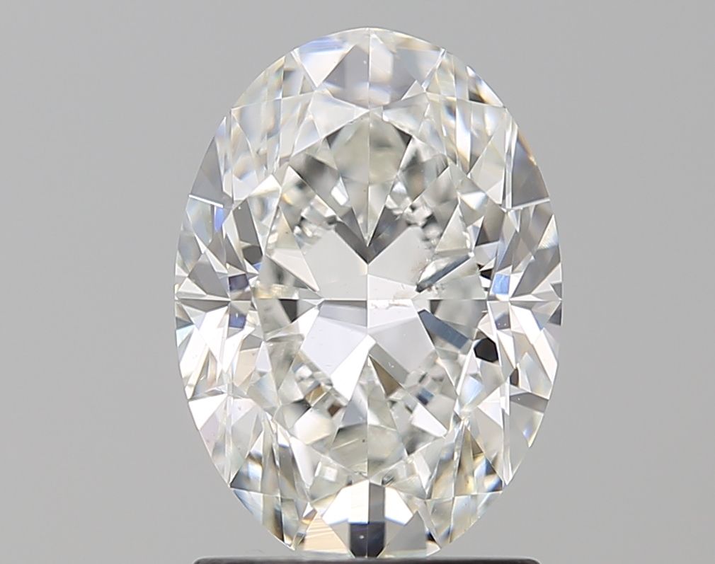 Diamond Natural 1,71Ct G-SI2 Oval - GIA6531857761