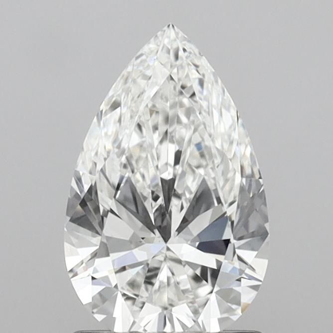 Diamond Natural 1,01Ct F-VVS2 Pear - GIA6542814139