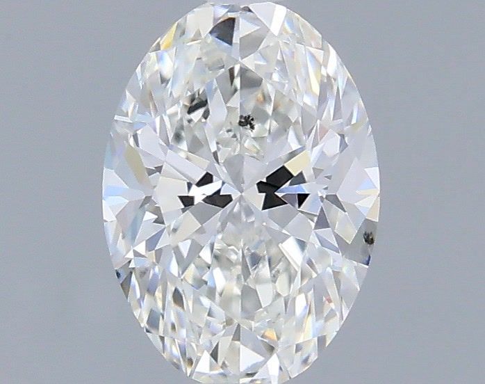 Diamond Natural 0,5Ct G-SI1 Oval - GIA5553027029