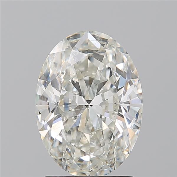 Diamond Natural 1,71Ct I-SI2 Oval - GIA6541041736