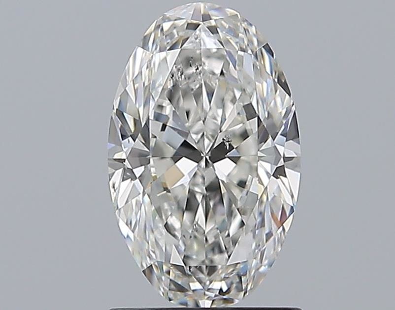 Diamond Natural 1,5Ct G-SI1 Oval - GIA2546175876