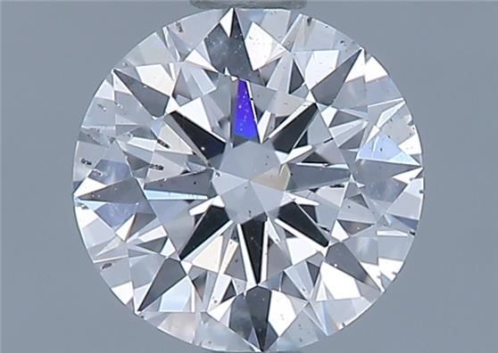 Diamond Natural 0,9Ct D-SI2 Round - GIA7232153968