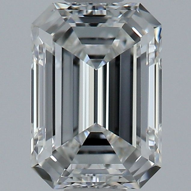 Diamond Natural 0,51Ct F-VVS1 Emerald - GIA1519447110