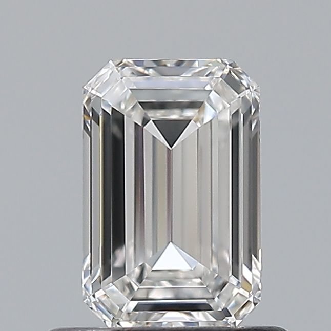 Diamond Natural 0,71Ct F-VVS1 Emerald - GIA6491105785