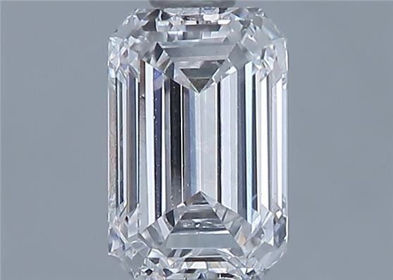 Diamond Natural 0,76Ct D-VS1 Emerald - GIA7458115377