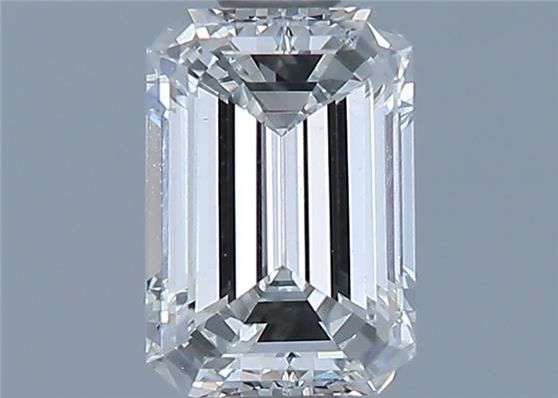 Diamond Natural 0,7Ct F-SI1 Emerald - GIA6224964144