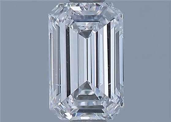 Diamond Natural 0,7Ct D-SI1 Emerald - GIA7461084662