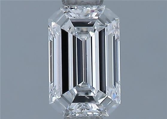 Diamond Natural 0,45Ct E-VS2 Emerald - GIA1445424332
