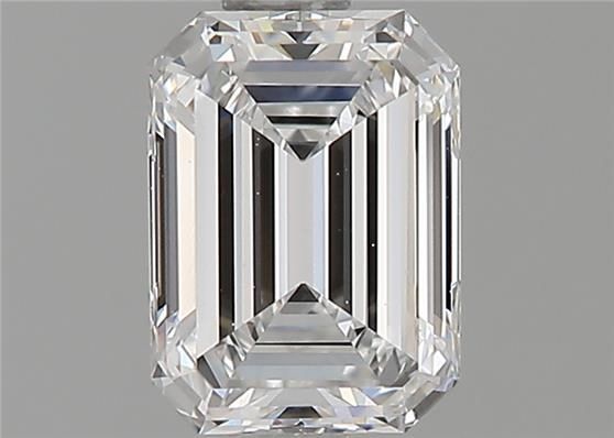 Diamond Natural 0,8Ct E-VVS2 Emerald - GIA2185078253
