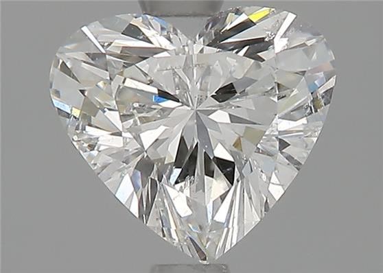 Diamond Natural 1,06Ct G-SI2 Heart - GIA5156493784
