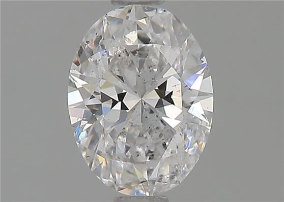 Diamond Natural 0,9Ct D-SI2 Oval - GIA2247922447