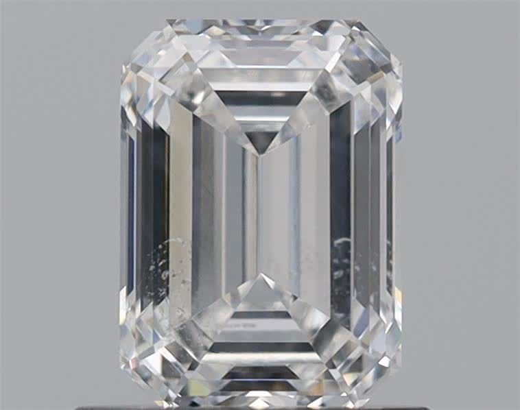 Diamond Natural 0,94Ct F-SI2 Emerald - GIA6475106392